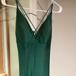 Green prom dress